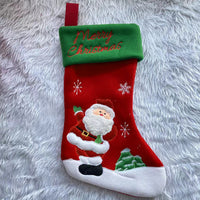 Cartoon Christmas Stockings Gift Bag